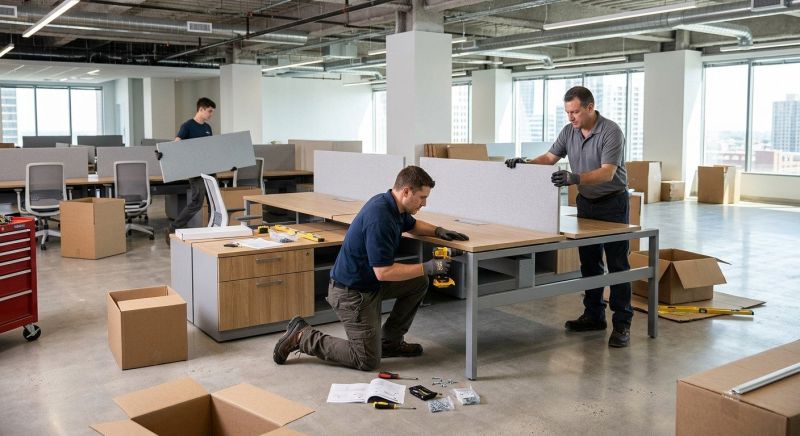 Office Desk Assembly in Littleton, CO