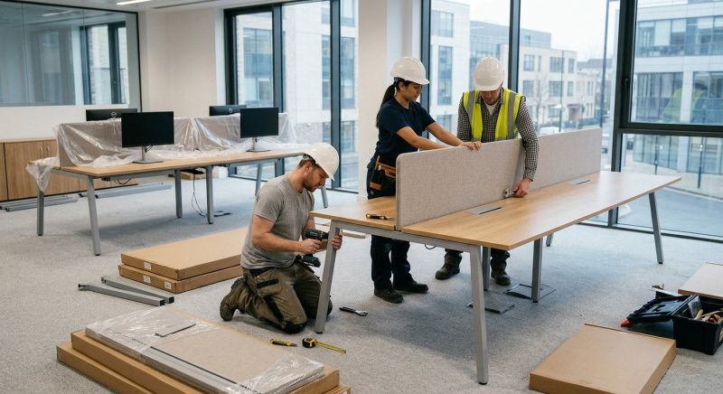 Standing Desk Assembly in Overland Park, KS